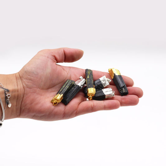 Gemstone Pendants from Rise & Sage – Indian Tourmaline, Protection & Balance