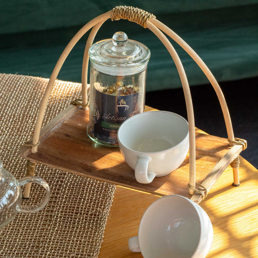 Coconut Leaf Tea Stand – Natural | Sustainability, Simplicity & Island Craft | 2
