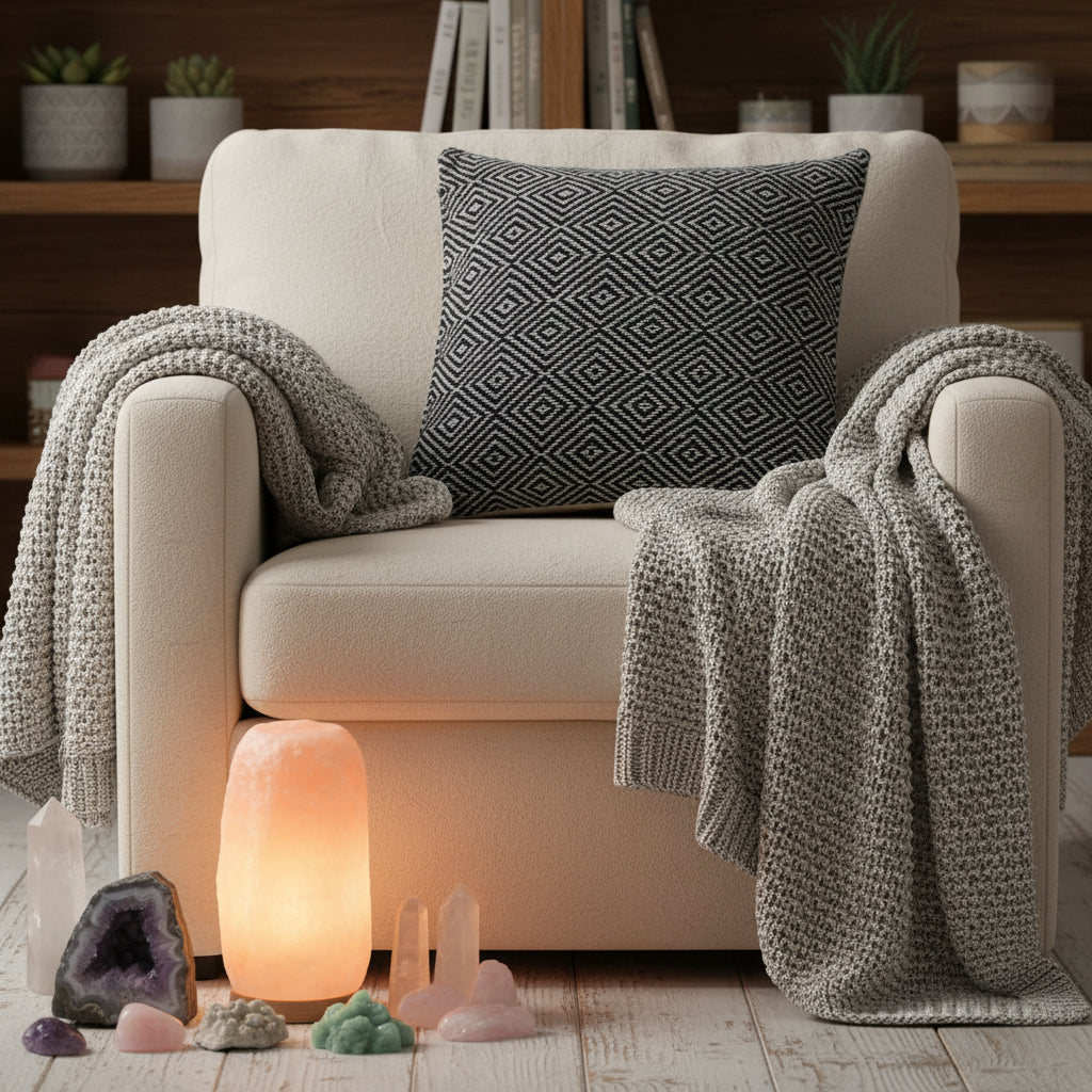 Classic Cushion Cover – Maze Black (40 × 40 cm) from Rise & Sage – Geometry, Balance & Artisan Craft