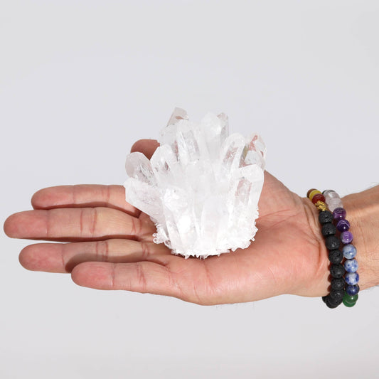 Clear Quartz Crystal Cluster from Rise & Sage – Clarity & Amplification