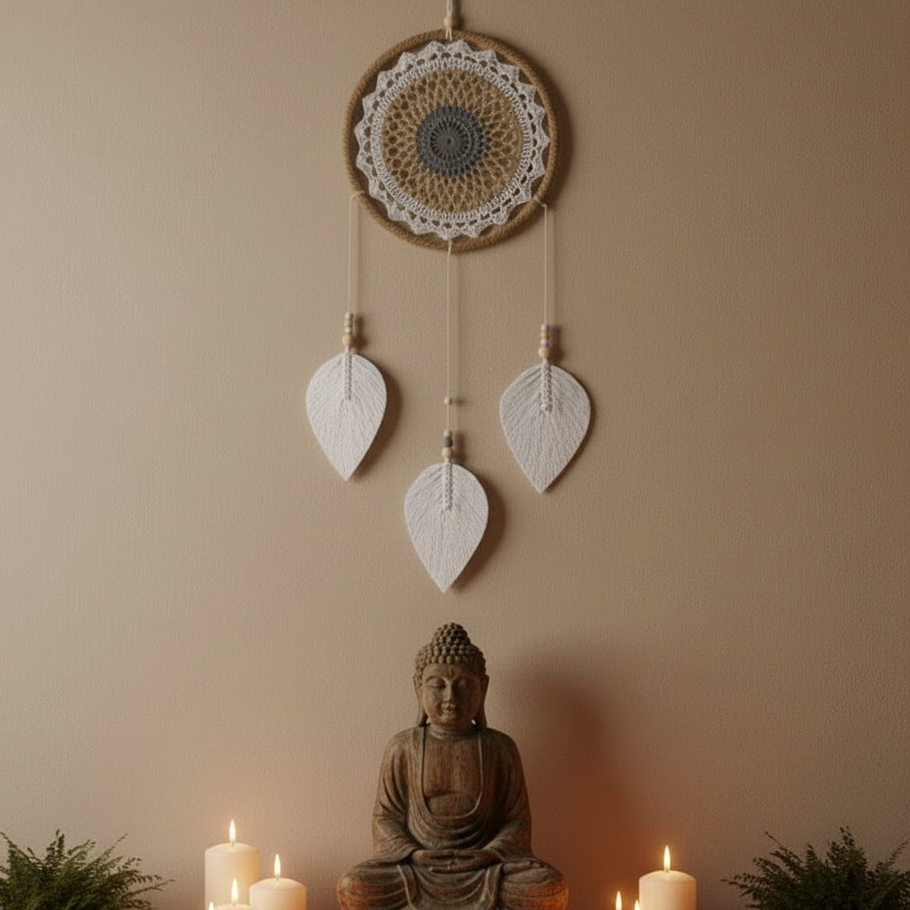 Dream Catcher – Large Brown Elemental Spirits from Rise & Sage – Protection, Balance & Earth’s Energy