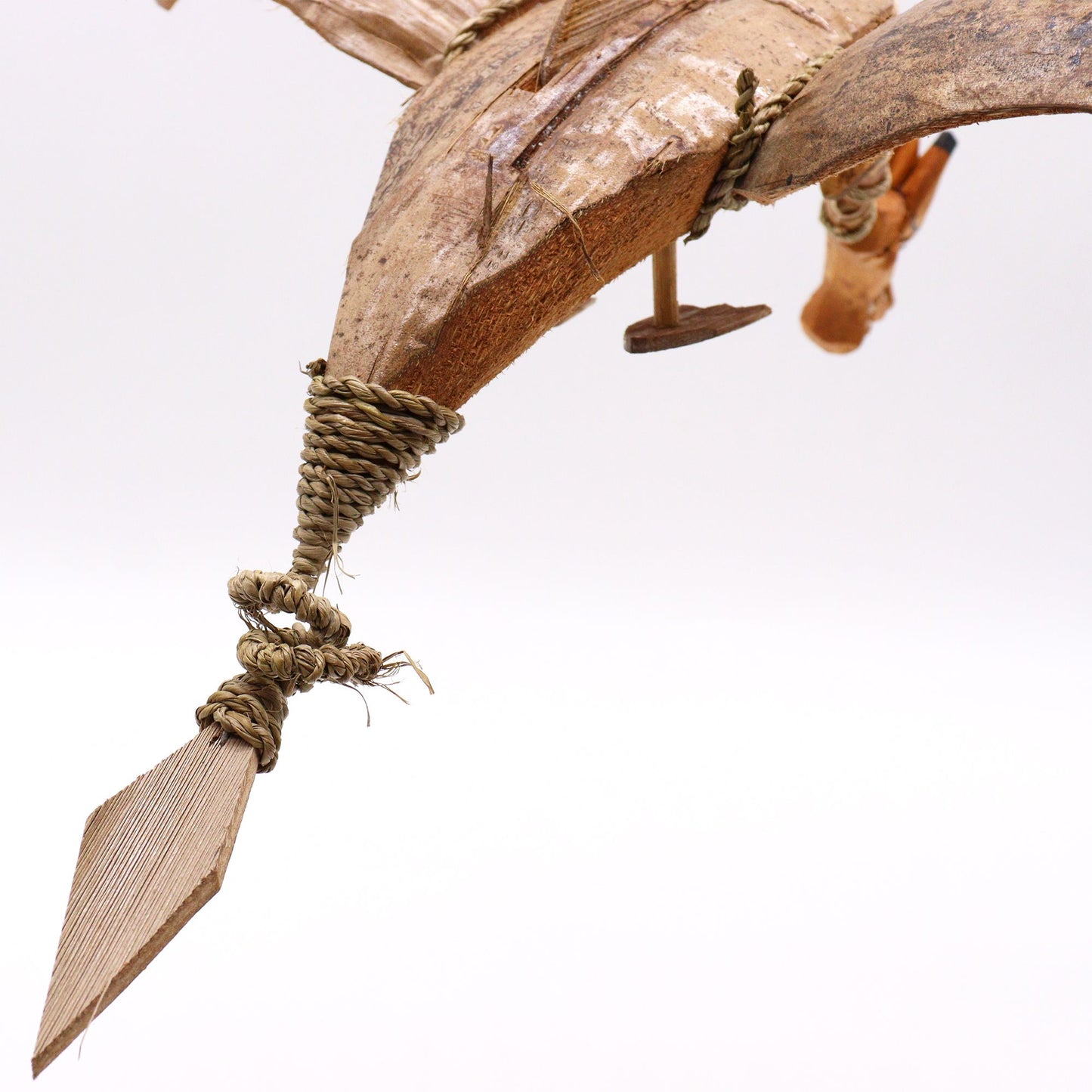 Natural Coconut Dragon Mobile | Spirit, Flight & Handmade Wonder | 4