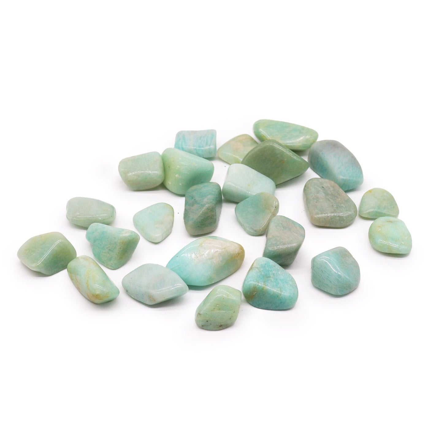 Large Amazonite Tumble Stones | Truth, Calm & Courage