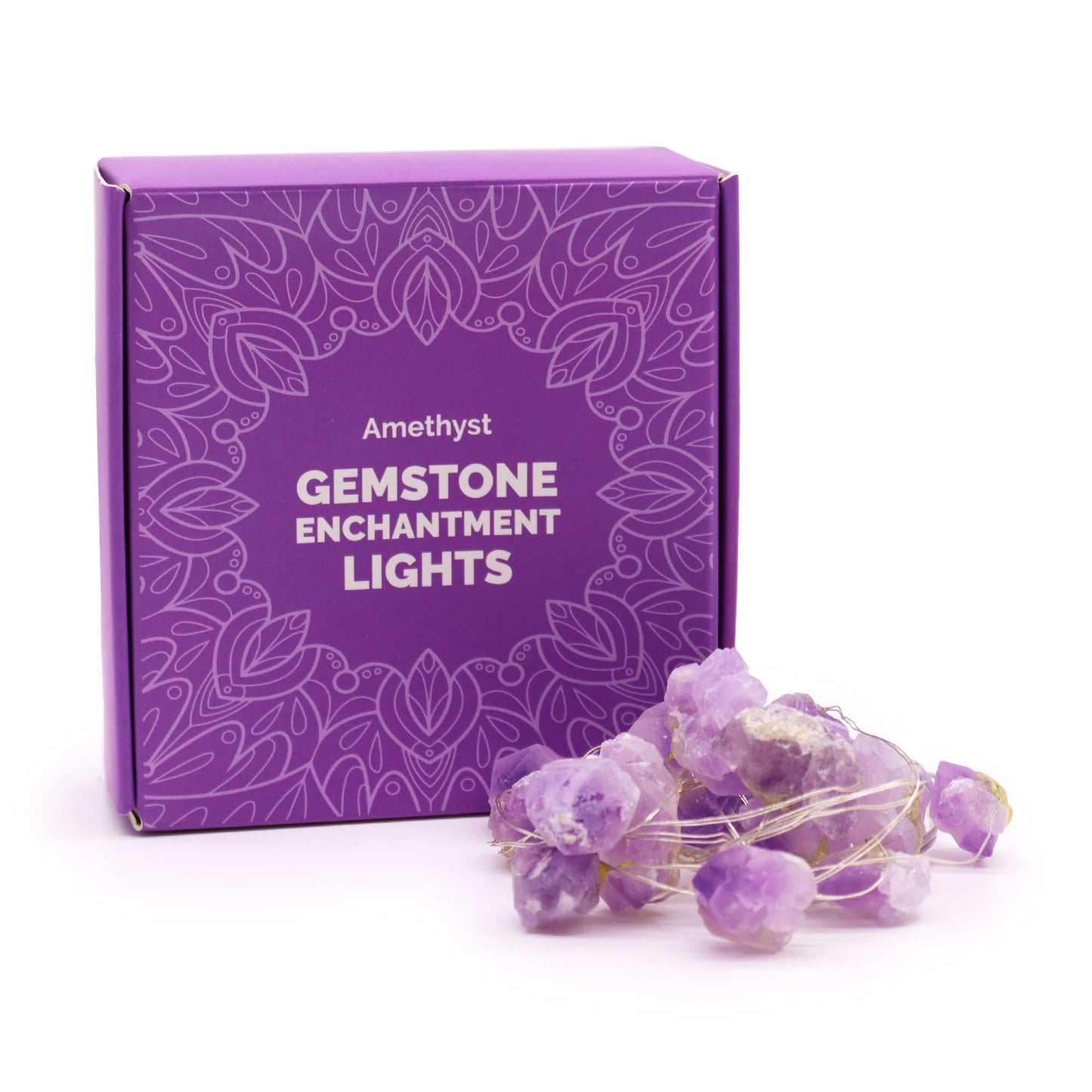 Gemstone Enchantment Lights Amethyst from Rise & Sage – Calm & Serenity