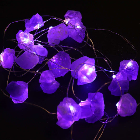 Gemstone Enchantment Lights Amethyst | Calm & Serenity | 2