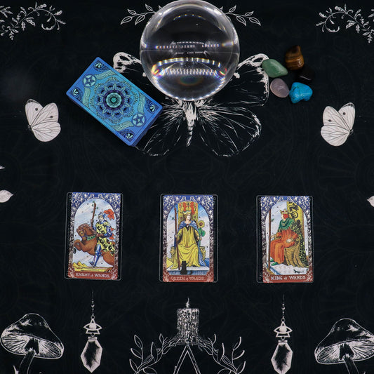 Tarot Reading Cloth | Ancient Witch | Intuition & Ritual Magic | 2