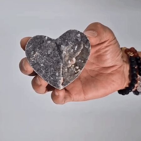 Large Calcite Heart | Harmony & Renewal | 3