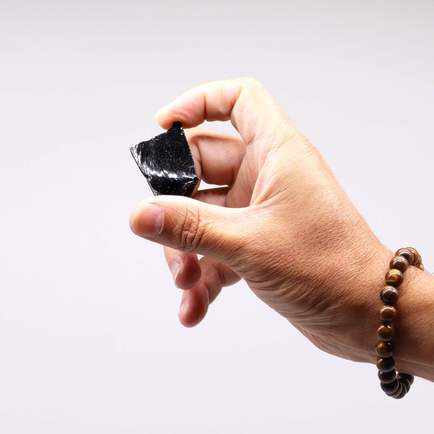 Raw Crystals | Black Agate | Protection & Grounding | 3