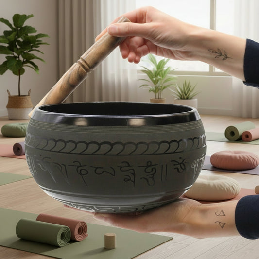 Extra Loud Singing Bowl from Rise & Sage – One Buddha, Presence & Power