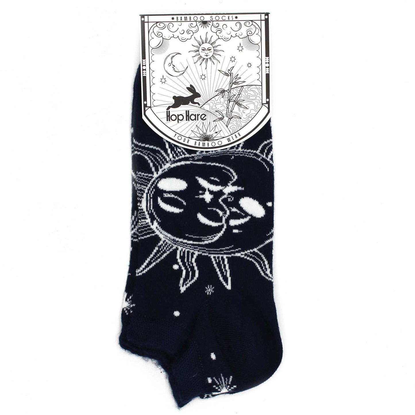 Sun and Moon Bamboo Socks | Low Cut | Balance, Comfort and Everyday Magic