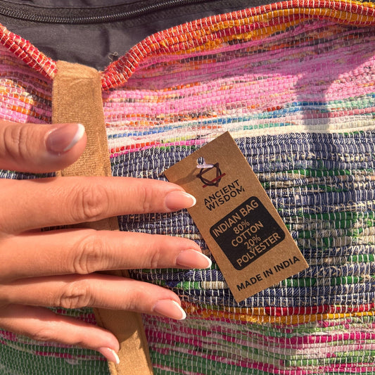 Recycled Big Rug Bag | Shades of Dusk | Wander & Ground | 2