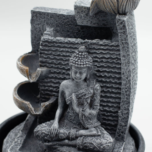 Lotus Cascade Water Feature | Buddha Fountain of Renewal