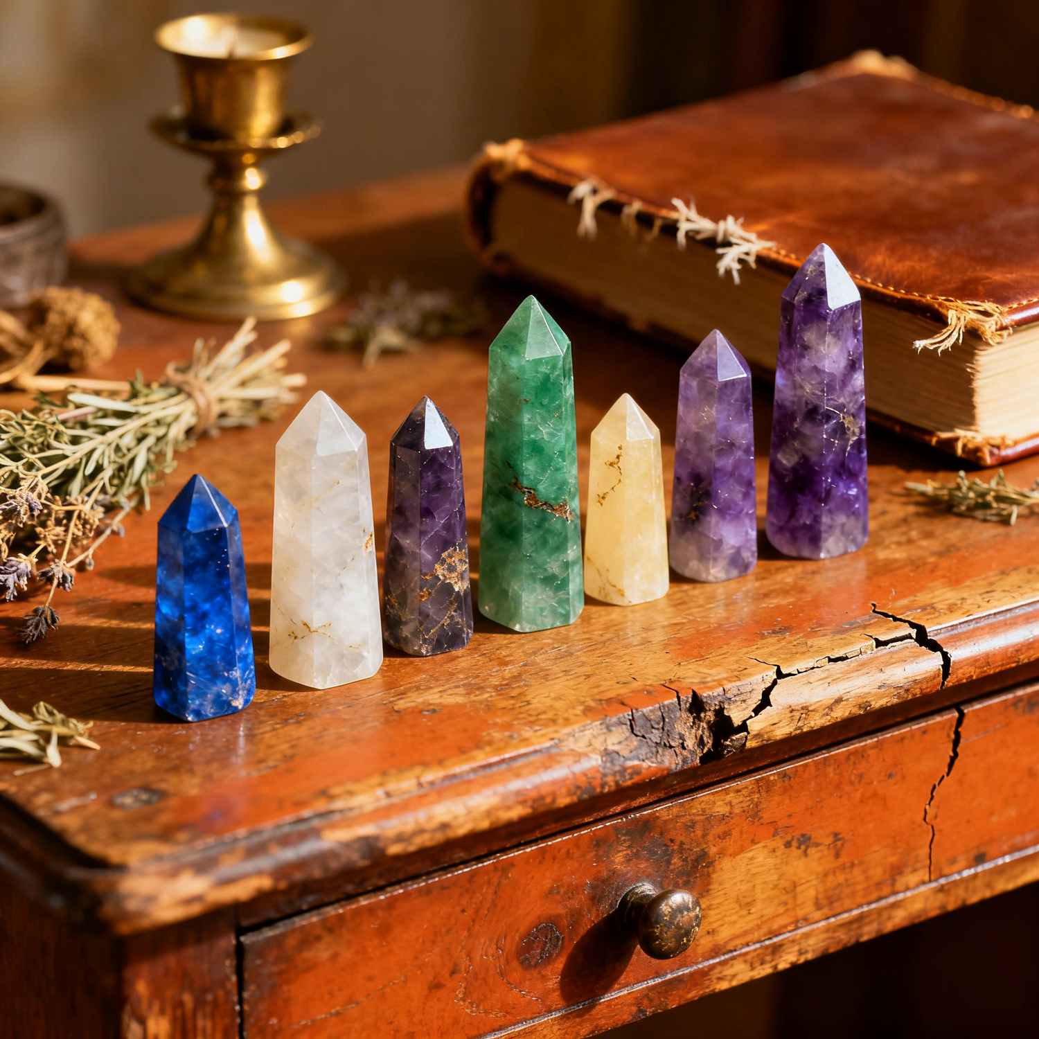 Sacred Towers | Gemstone Obelisks