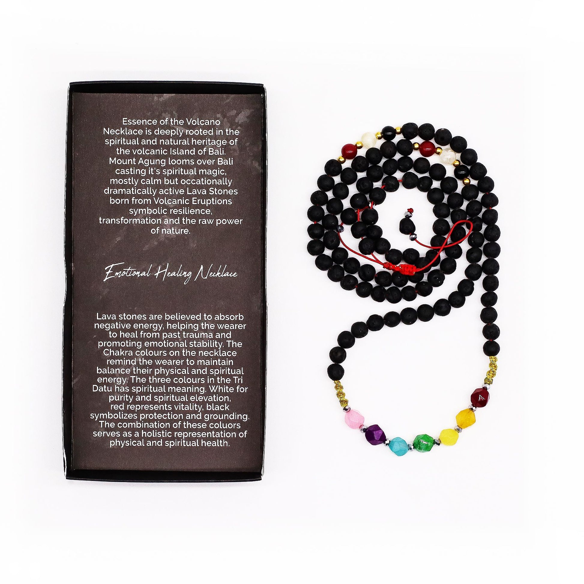 Essence of the Volcano Necklace | Emotional Healing & Balance | 3