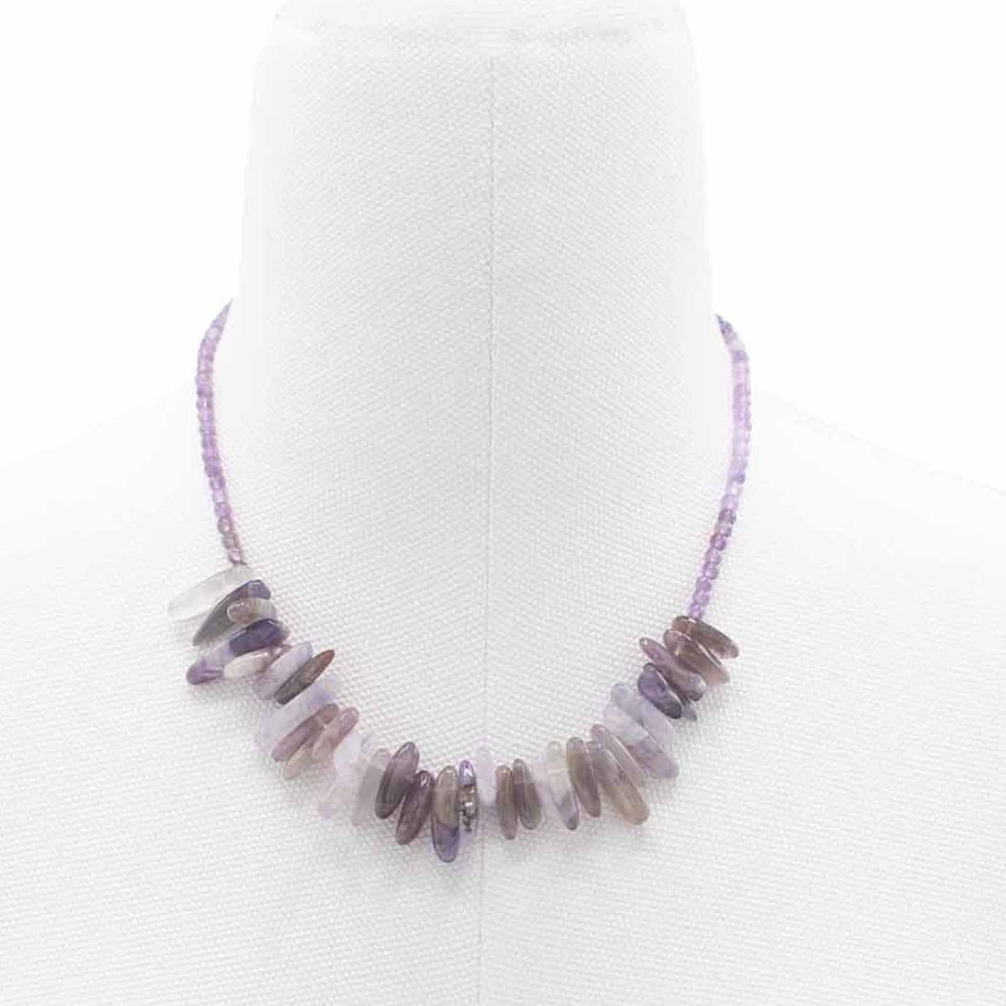 Longstone Gem Necklace | Amethyst | Clarity & Inner Light | 2
