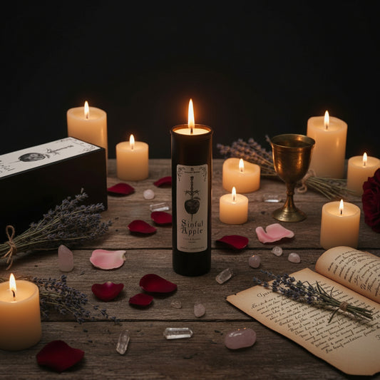 Ancient Witch Ritual Candle | Sinful Apple | Love & Fearless Attraction | 2