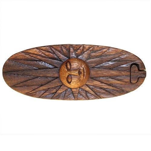 Bali Magic Box – Sun | Handcrafted Wooden Puzzle Box of Light & Joy | 1