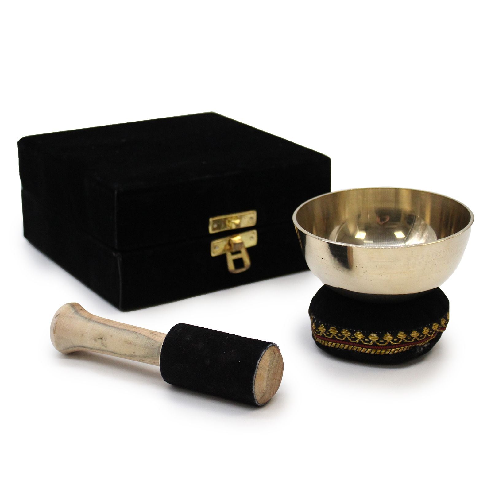 Brass Singing Bowl Gift Set | Harmony & Stillness | 5