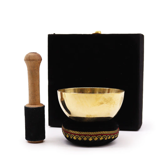 Brass Singing Bowl Gift Set | Harmony & Stillness | 1