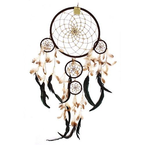Bali Dream Catcher – XLarge Round | Protection, Balance & Earth-Toned Beauty | 1