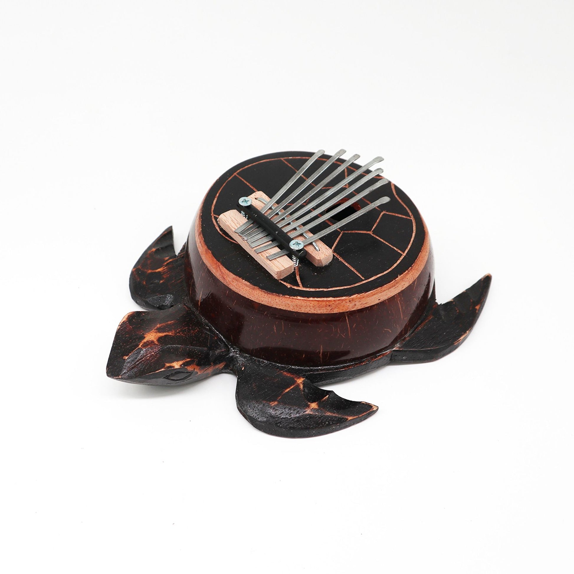 Kalimba Antique Turtle Coconut | Spirit of the Sea | 1