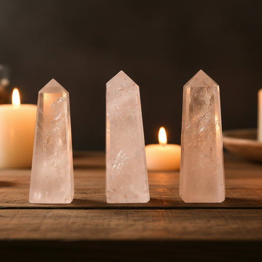 Clear Quartz Obelisk