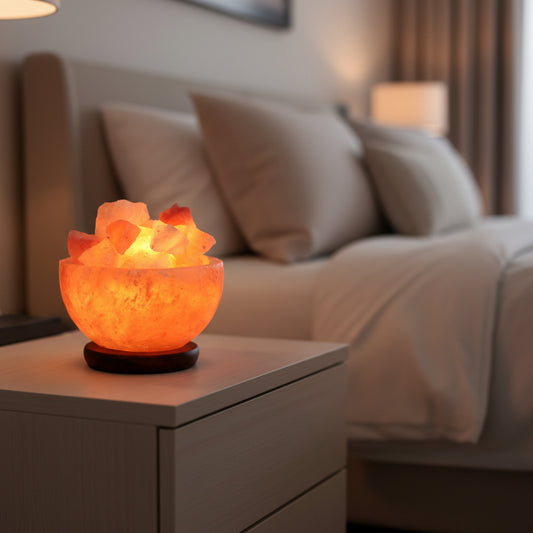 Himalayan Salt Fire Bowl from Rise & Sage – Flame of Renewal
