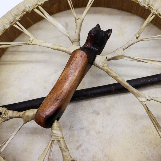 Spirit of the Wolf | Shaman Drum & Stick | Intuition & Power | 2