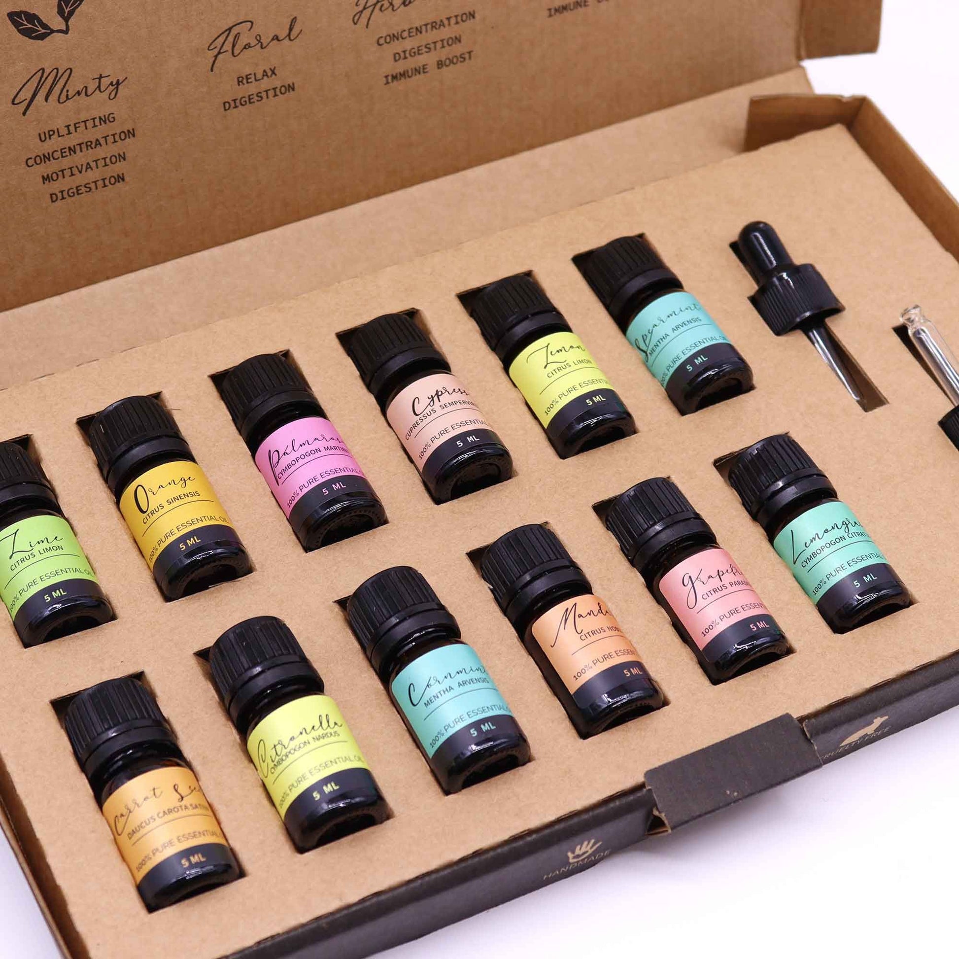Aromatherapy Essential Oil Gift Set – Summer | Sunshine, Uplift & Radiant Energy | 2