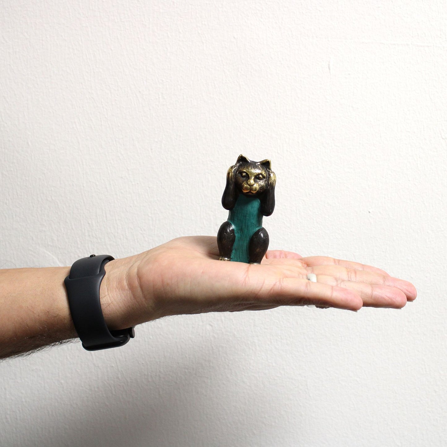 Set of 3 Brass Cats – See No, Hear No, Speak No Evil | Wisdom, Whimsy & Protection | 2