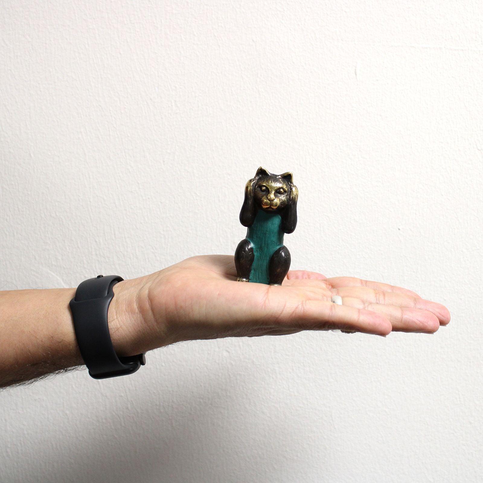 Set of 3 Brass Cats – See No, Hear No, Speak No Evil | Wisdom, Whimsy & Protection | 2