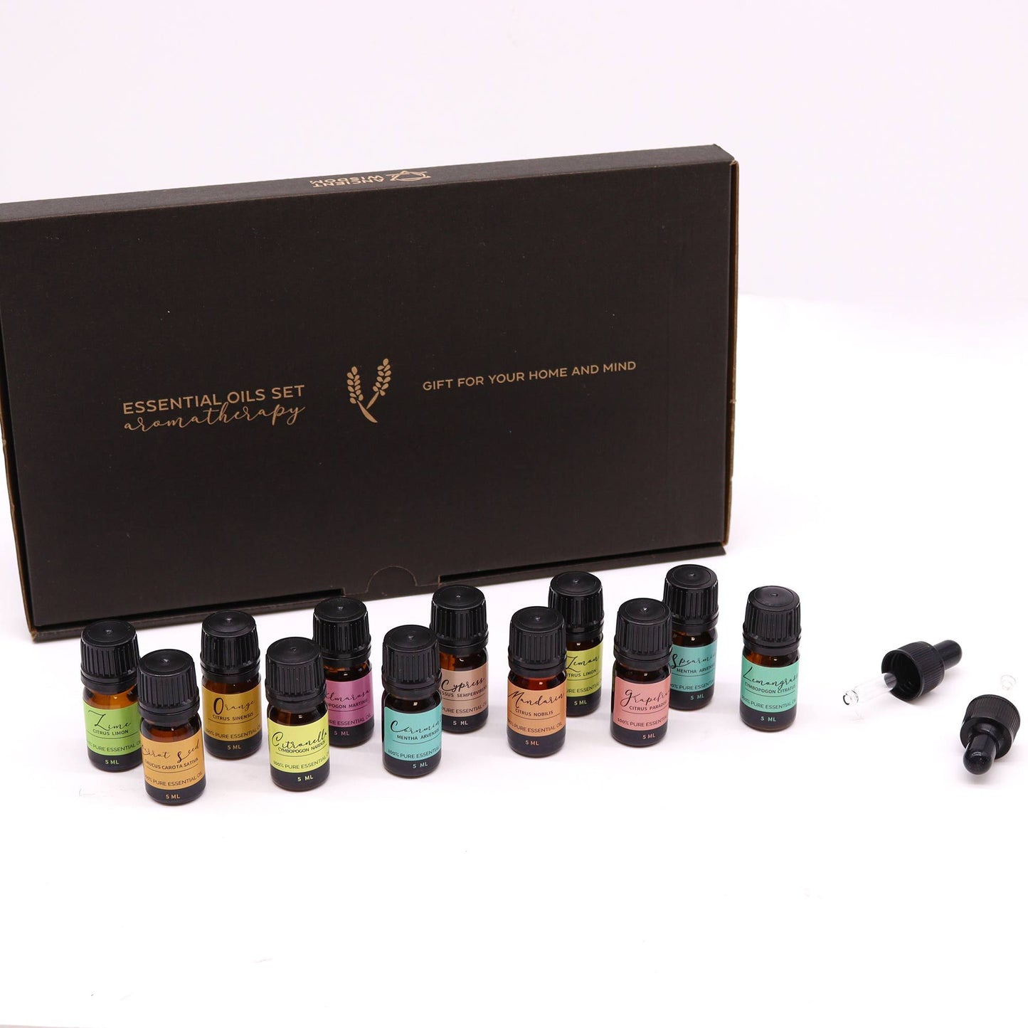 Aromatherapy Essential Oil Gift Set – Summer | Sunshine, Uplift & Radiant Energy | 3
