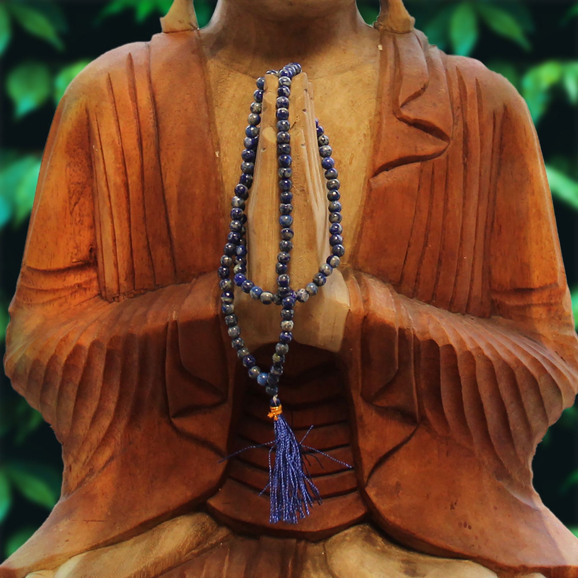 108 Bead Lapis Mala | Truth & Inner Vision | 1