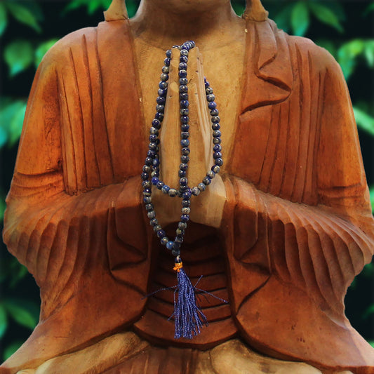 108 Bead Lapis Mala | Truth & Inner Vision | 1