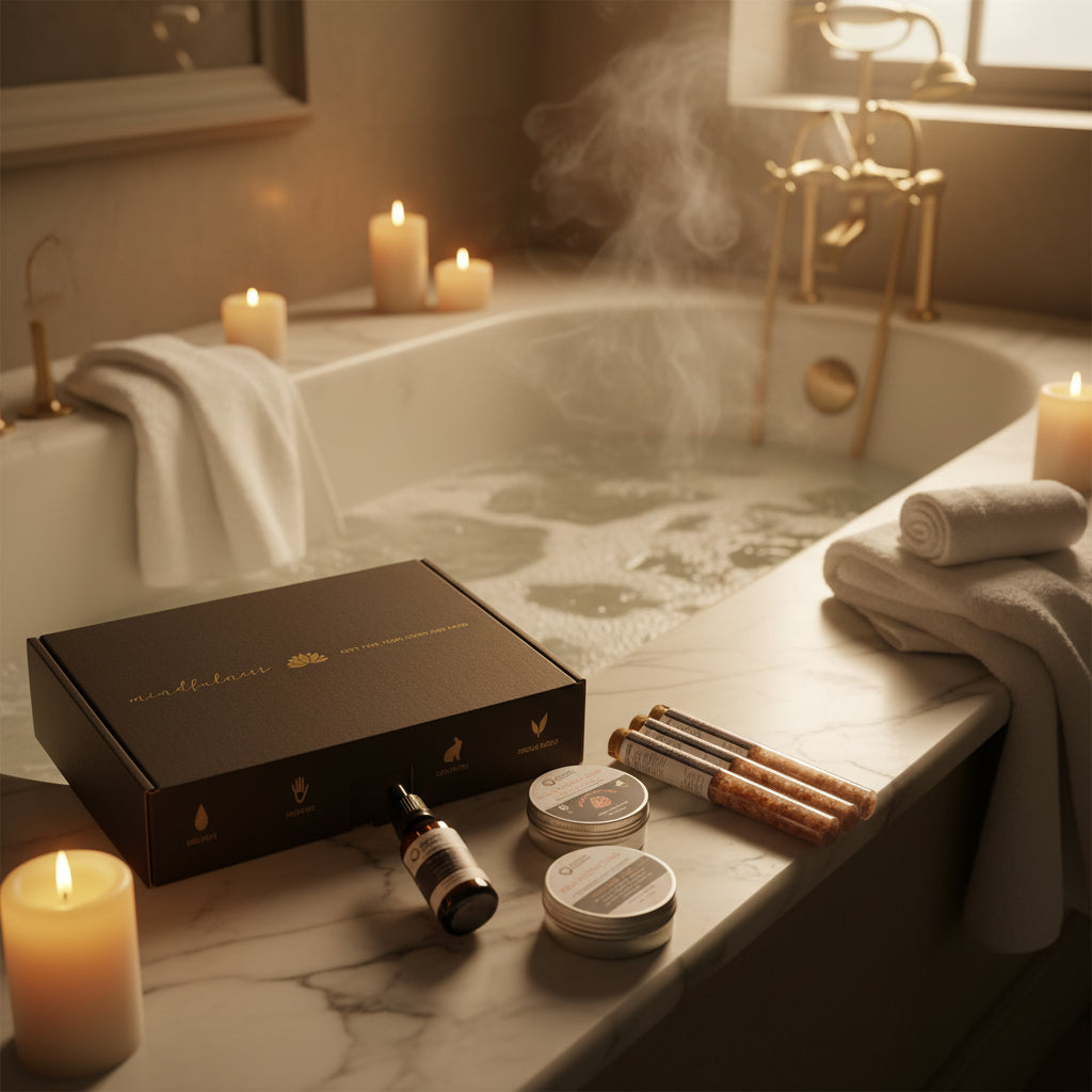 Serenity Essential Self-Care Kit | Gift of Stillness & Renewal | 2