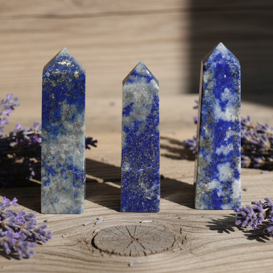 Lapis Lazuli Obelisk | Stone of Wisdom & Inner Truth