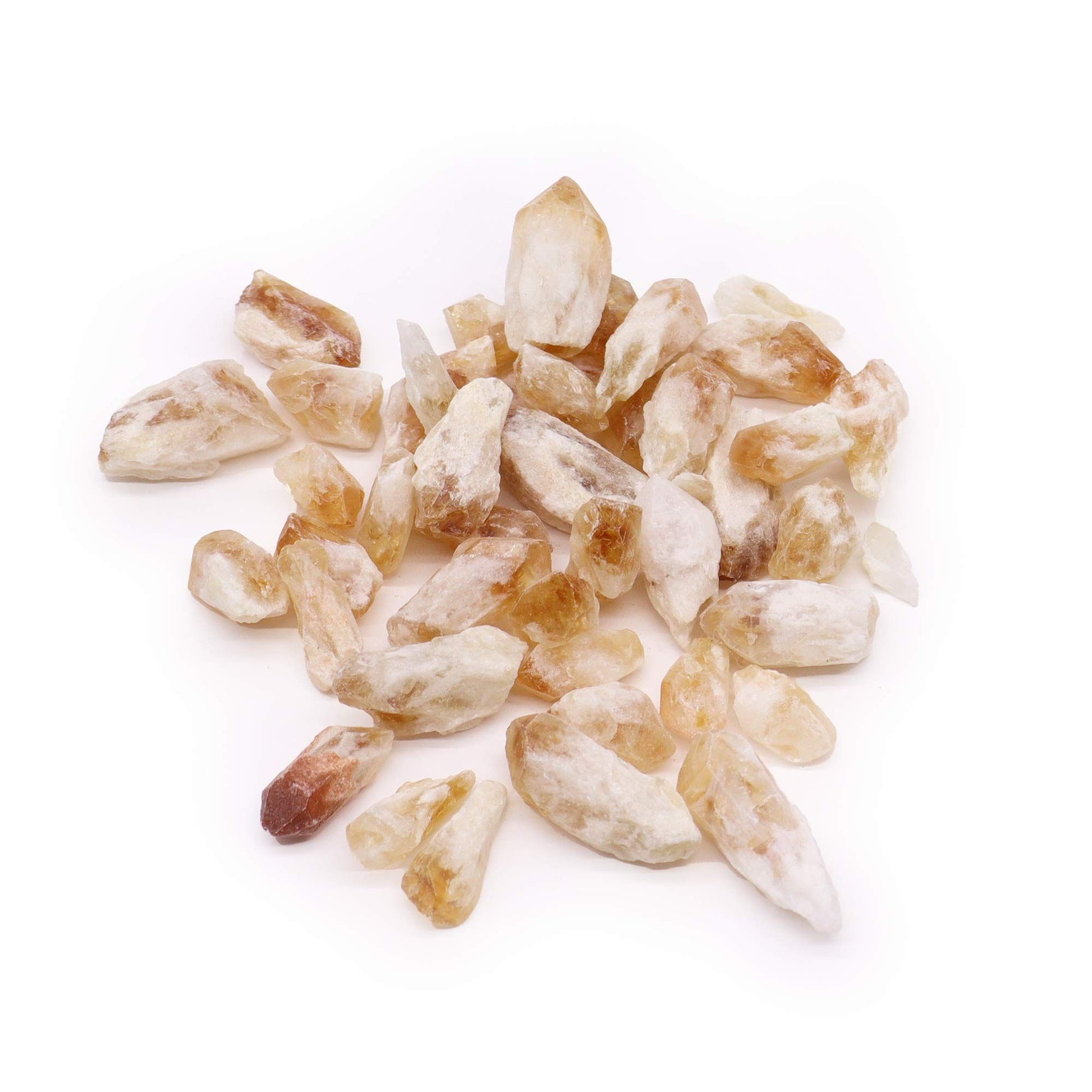 Raw Crystals | Citrine Rough Points | Abundance & Joy | 1