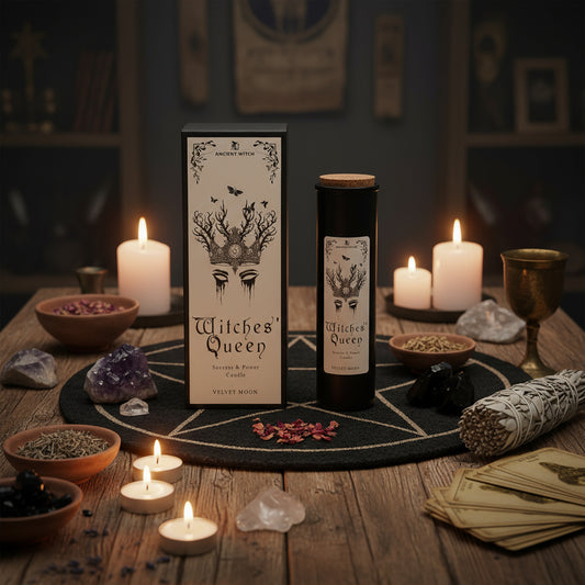 Ancient Witch Ritual Candle | Witches’ Queen | Power & Success | 1