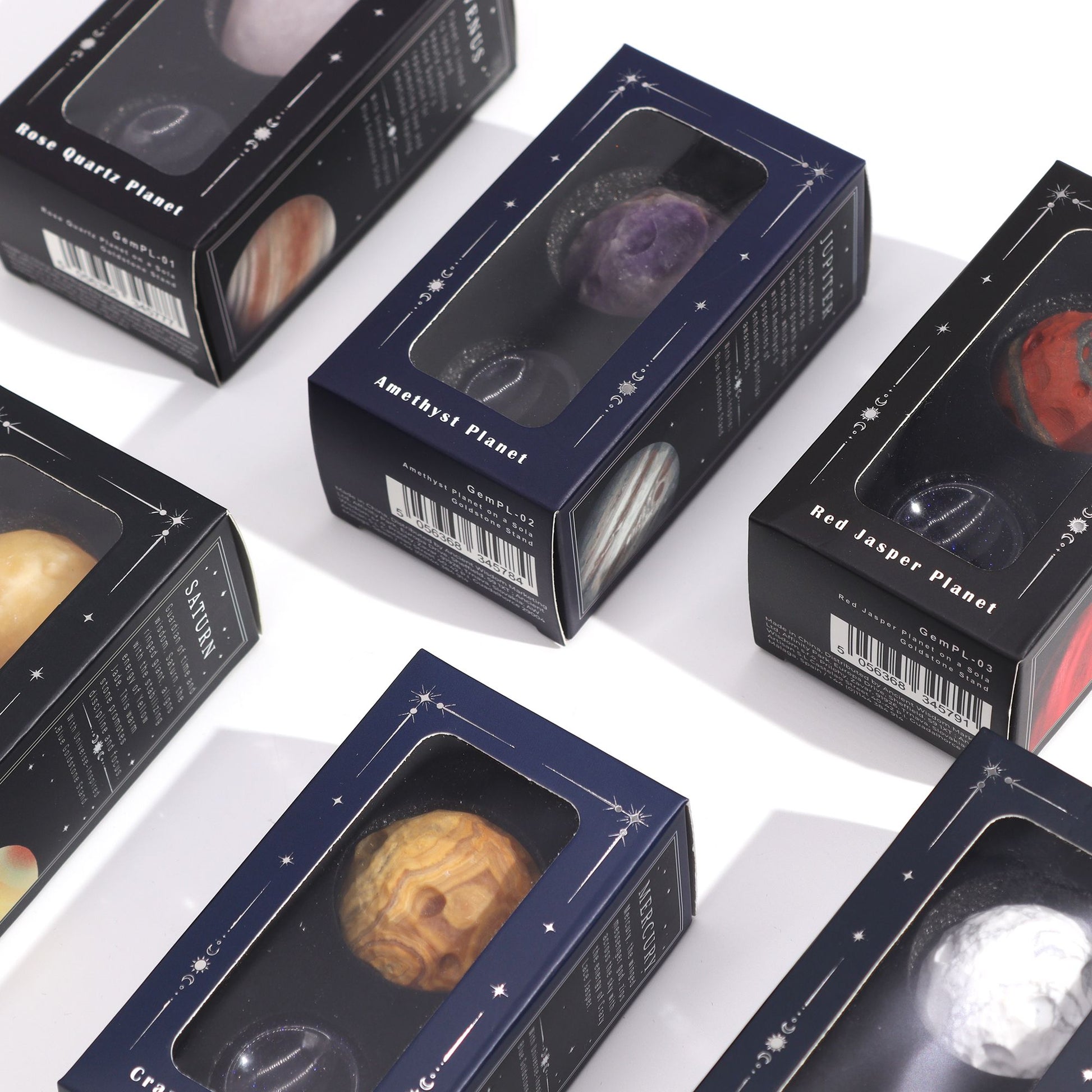 Crazy Lace Jasper Mercury Planet | Luck, Clarity & Communication | 6