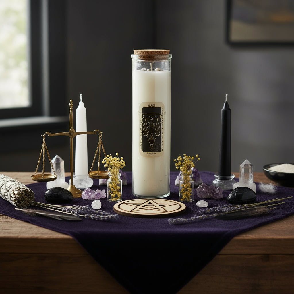 Magic Spell Candle | Balance | Harmony & Inner Peace | 1