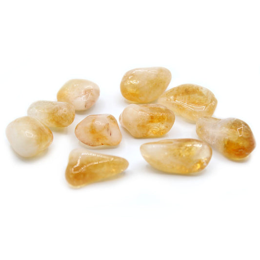 Large Tumble Stones – Citrine (Brazil) | Joy, Abundance & Energy | 1