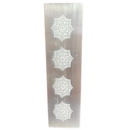 Selenite Mandala Charging Plate | Cleansing & Light | 3