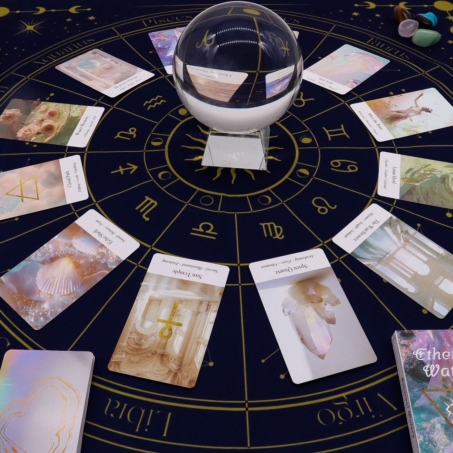 Tarot Reading Cloth | Zodiac | Divination & Cosmic Insight | 2