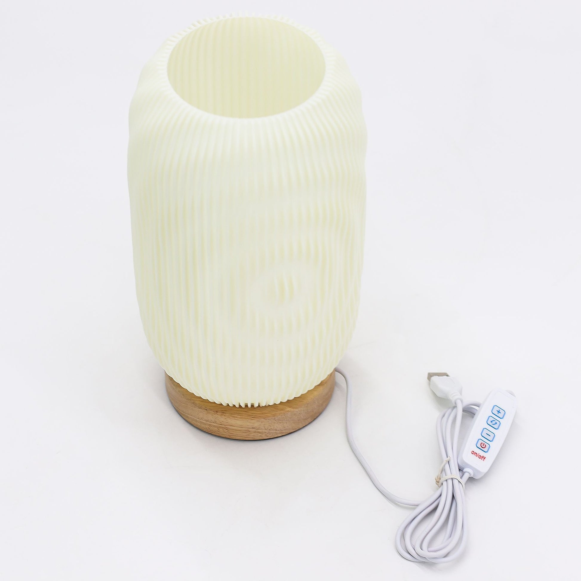 New Wave Lamp - USB - 3 settings - Modern Twisted from Rise & Sage