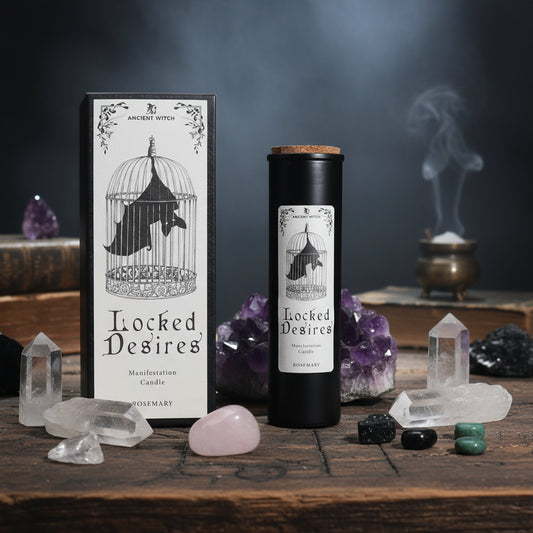 Ancient Witch Ritual Candle from Rise & Sage – Locked Desires, Manifestation &