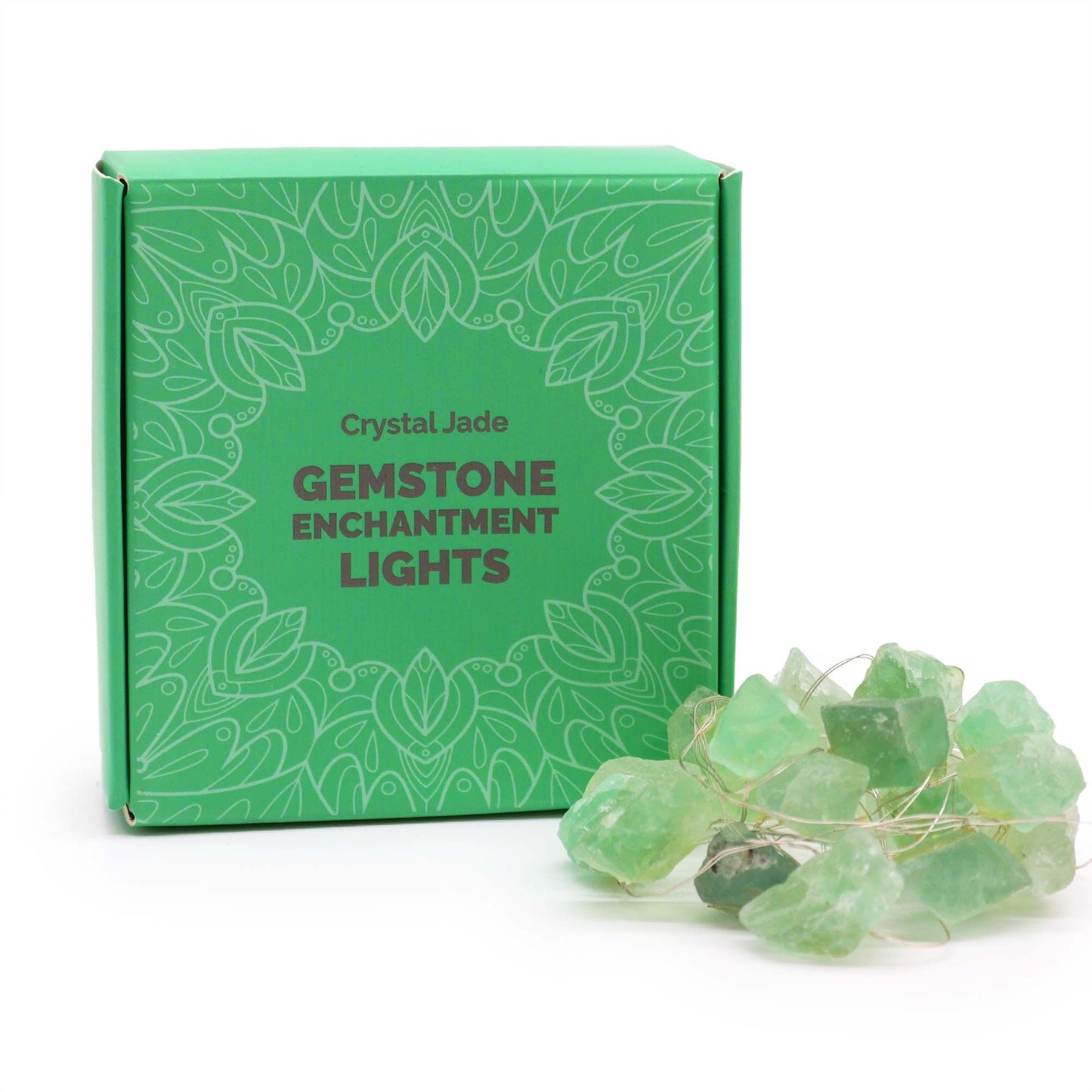 Gemstone Enchantment Lights with Jade | Harmony, Prosperity & Renewal | 1