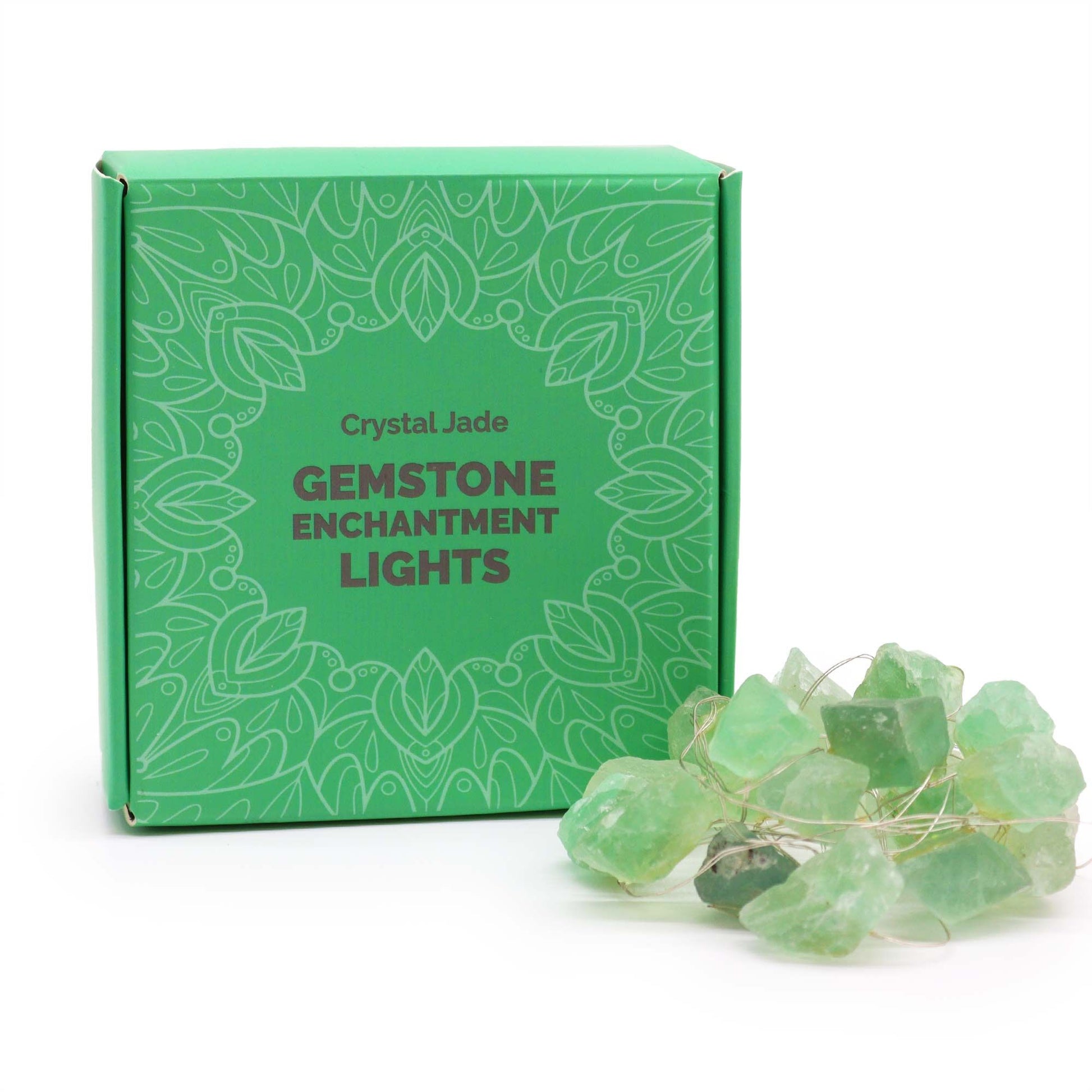 Gemstone Enchantment Lights with Jade | Harmony, Prosperity & Renewal | 1