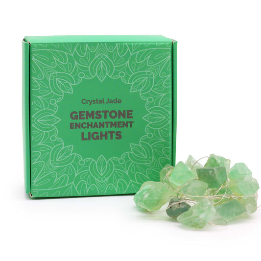 Gemstone Enchantment Lights with Jade | Harmony, Prosperity & Renewal | 1