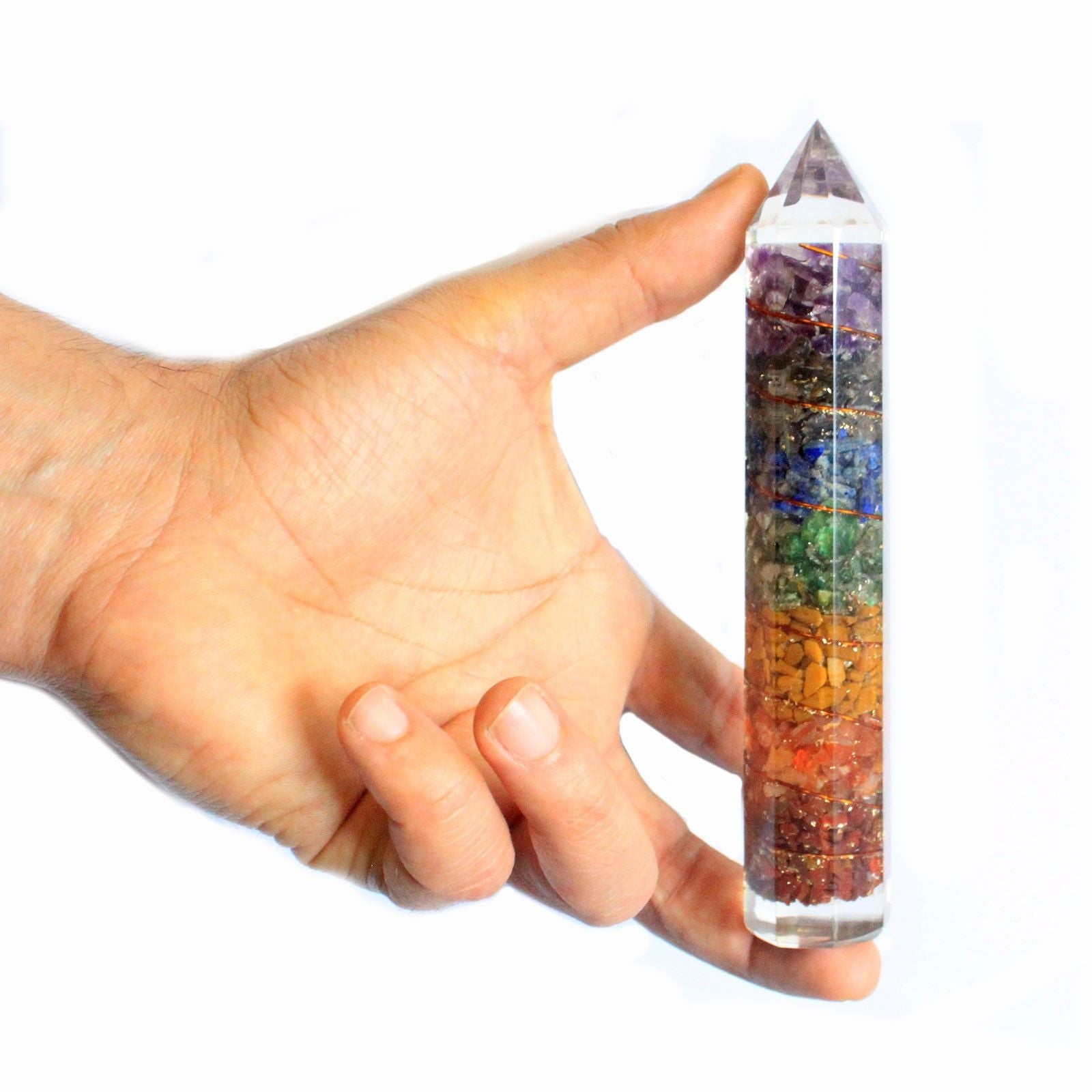 Orgonite Power Wand | 15 cm | Energy Flow & Protection | 1