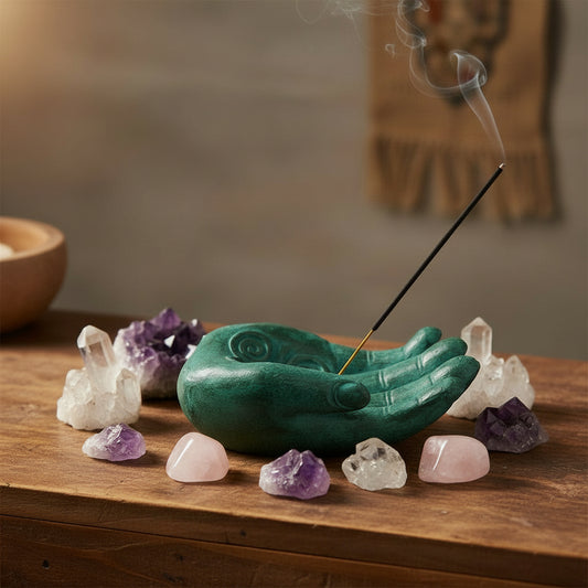 Hand Incense Burner from Rise & Sage – Strength with Humility